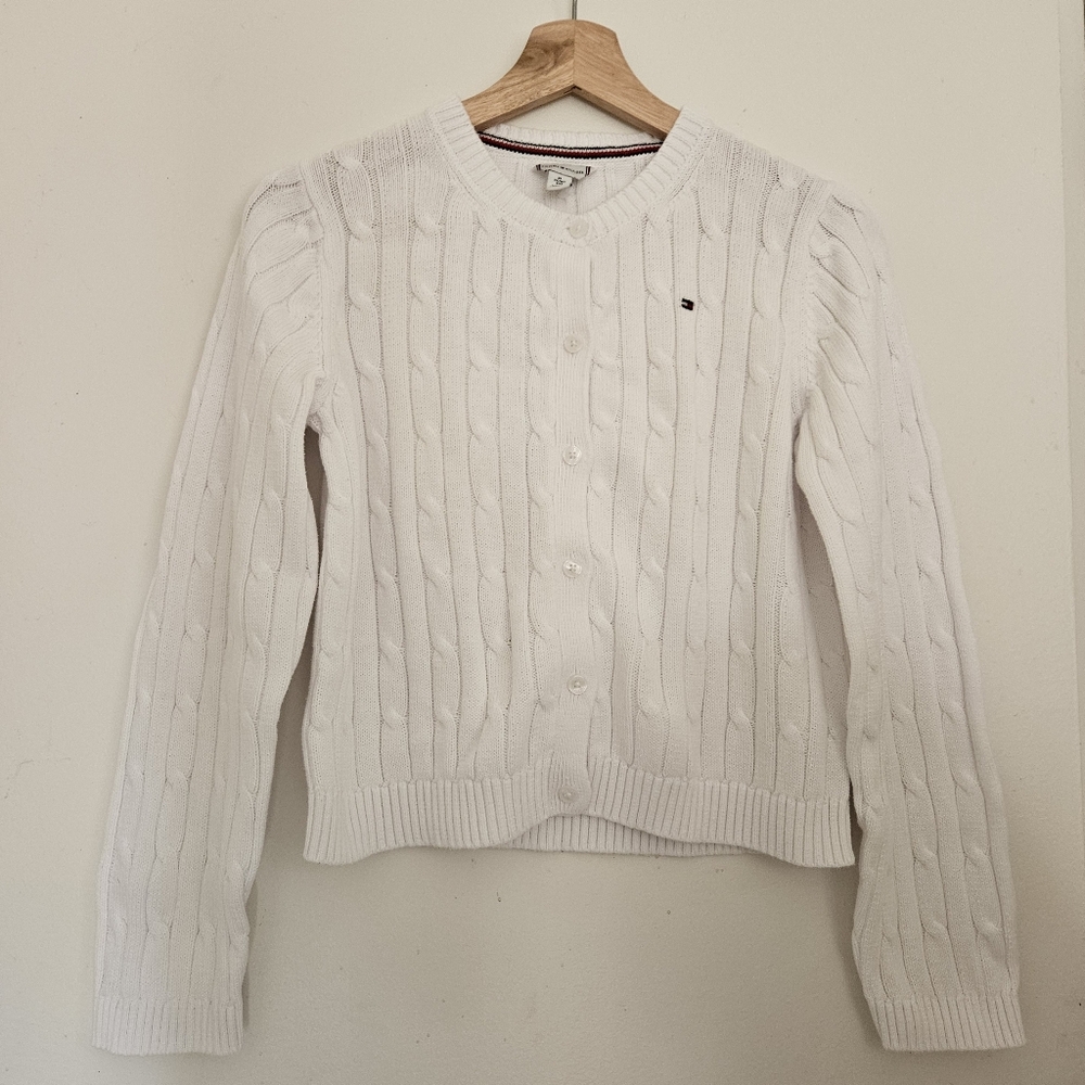 Tommy Hillfiger Kids Cable Knit Cardigan